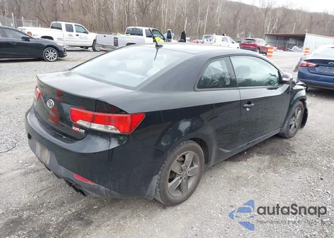 2010 Kia Forte Koup Ex z USA, uszkodzony, nr VIN KNAFU6A26A5270885